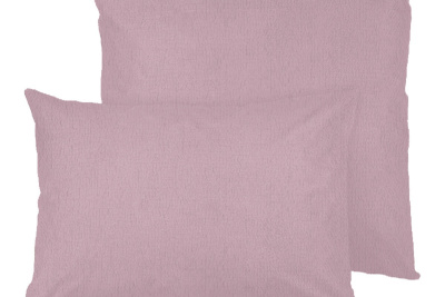 Наволочки махровые на молнии 2шт. фиолетовый